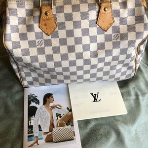 Louis Vuitton Speedy Damier Azur 30